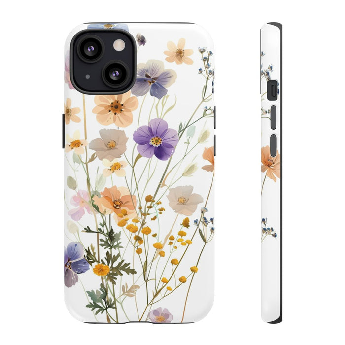 Zachte Veldbloemen in Pasteltinten
