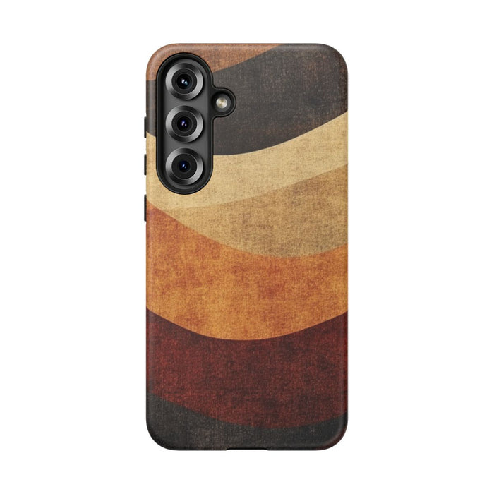 Warme Abstracte Golfpatronen