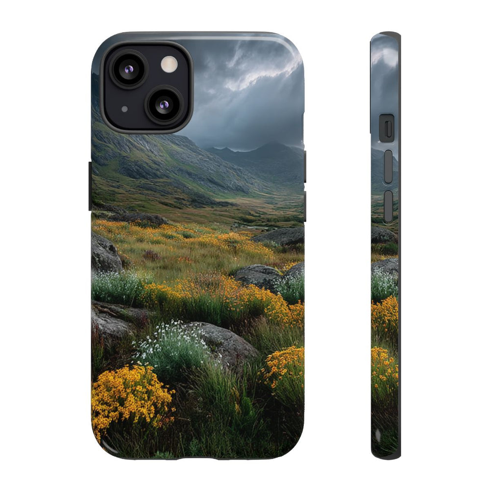 Berglandschap met Wilde Bloemen