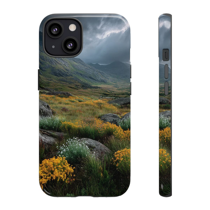 Berglandschap met Wilde Bloemen