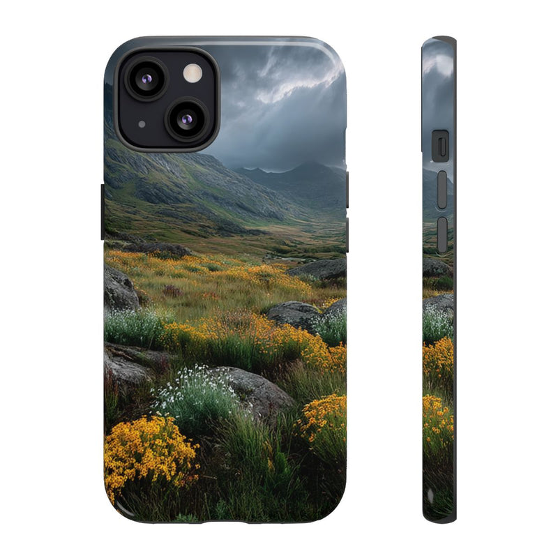 Berglandschap met Wilde Bloemen