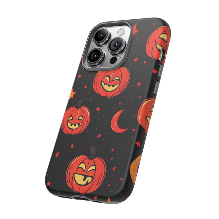 Lachende Pompoenen en Maanpatroon