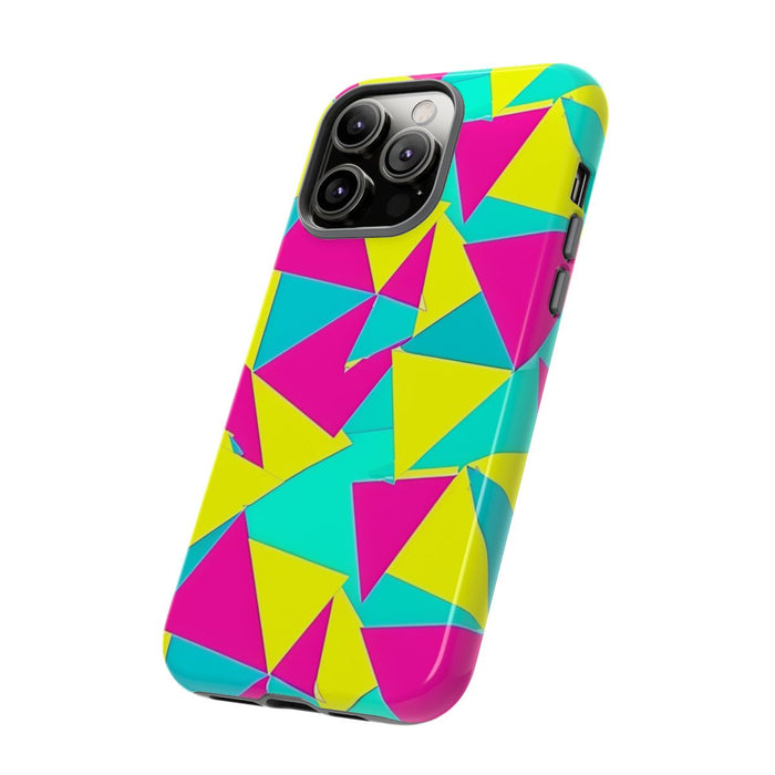 Neon Driehoekenpatroon