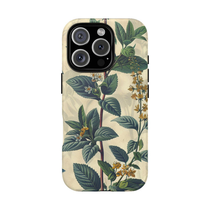 Vintage Botanisch Kruidenpatroon