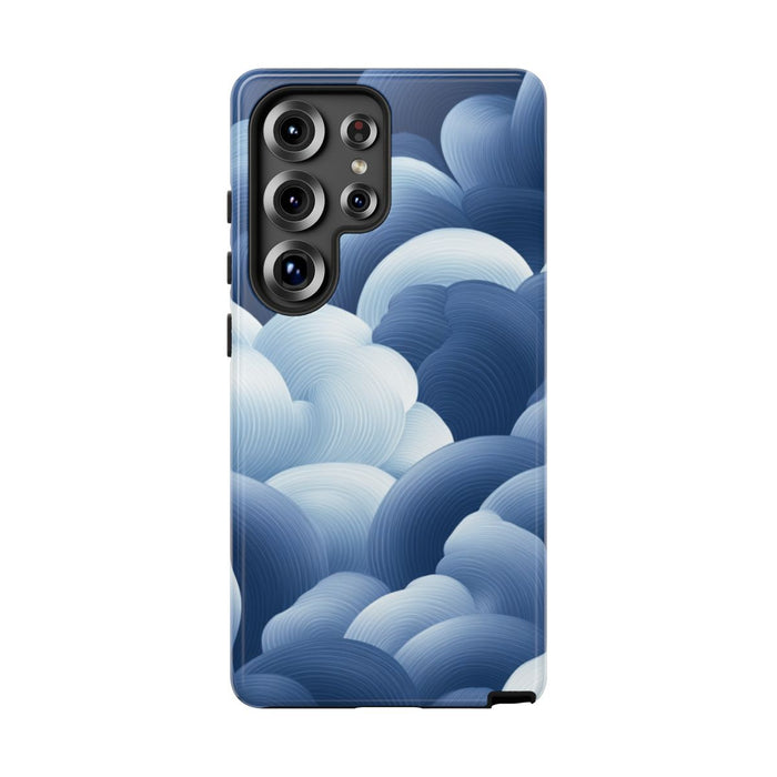 Blauw-Wit Wolkenpatroon