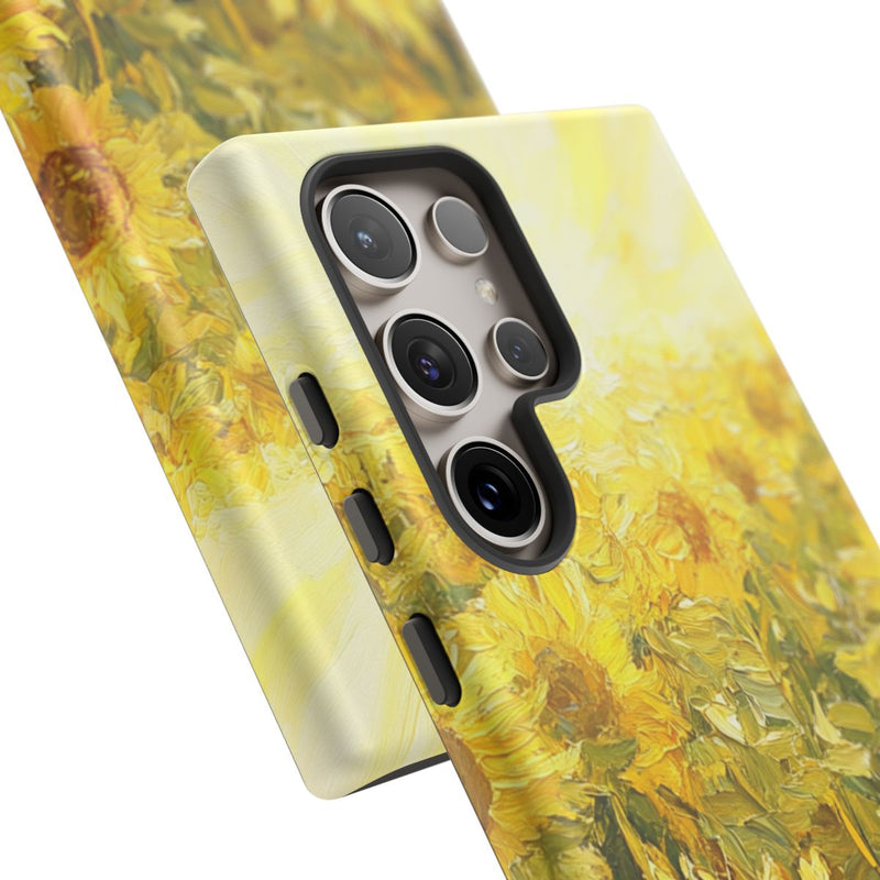 Zonnig Zonnebloemenveld Schilderij