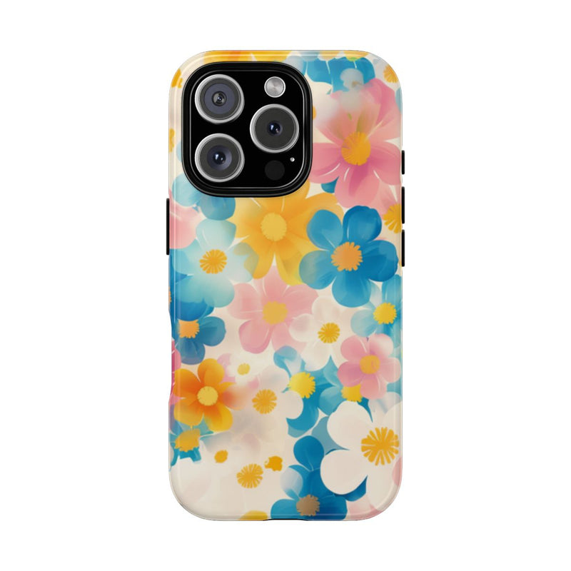 Vrolijk Pastel Bloemenpatroon