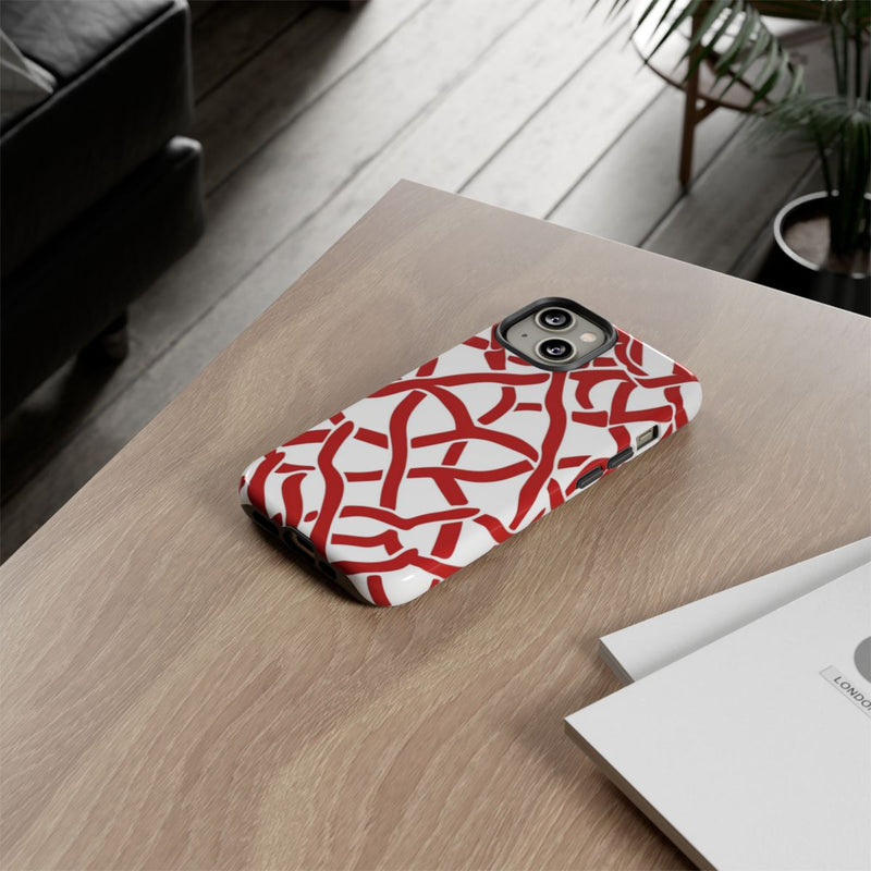Rood Keltisch Knoopmotief