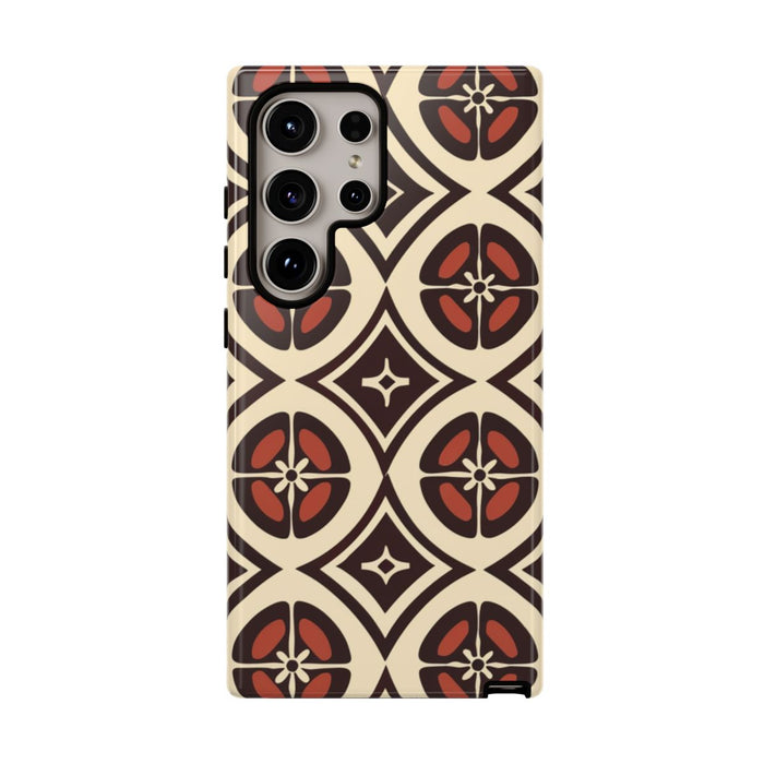 Geometrisch Bruin-Beige Patroon