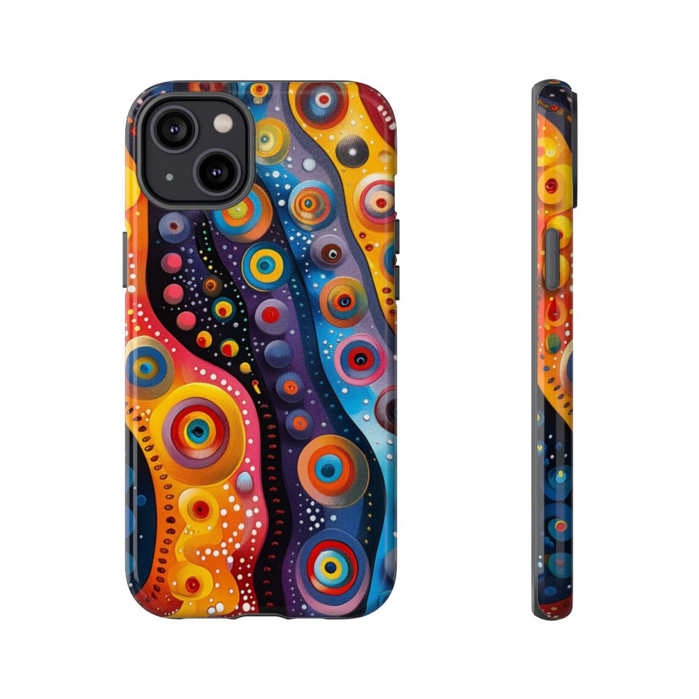 Kleurrijk Abstract Cirkelpatroon