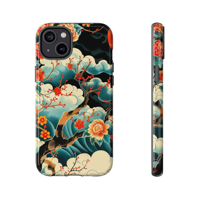 Bloemrijke Tak onder de Maan