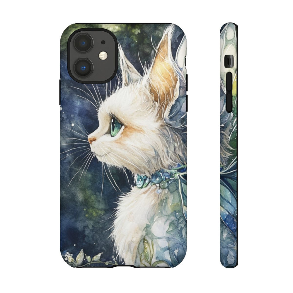 Aquarel Sprookjeskat met Vleugels