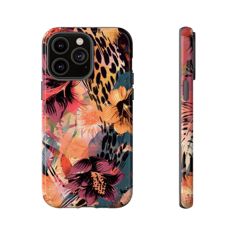 Abstracte Bloemen- en Dierenprint