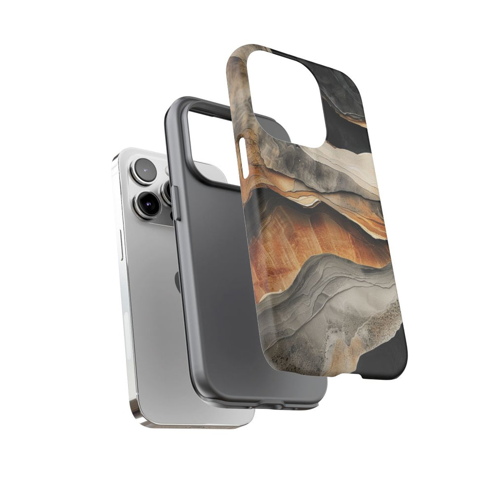 Aardse Geologische Lagen Abstract