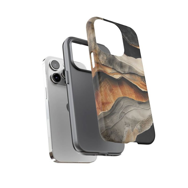 Aardse Geologische Lagen Abstract