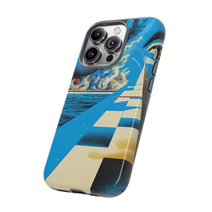 Surrealistische Geometrische Oceaanscène