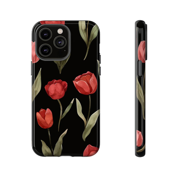 Rode Tulp Bloemenpatroon