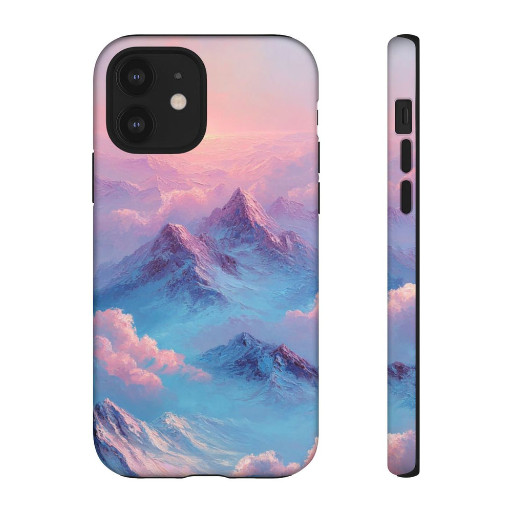 Dromerige Roze en Blauwe Bergen