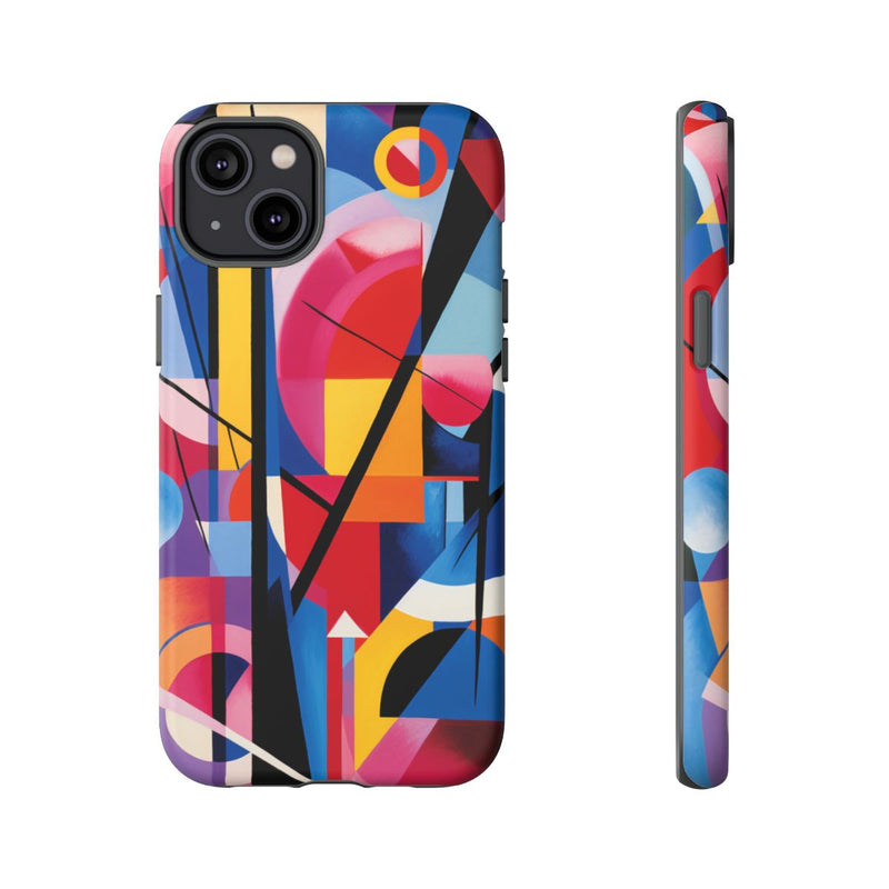 Abstracte Geometrische Kleurencompositie