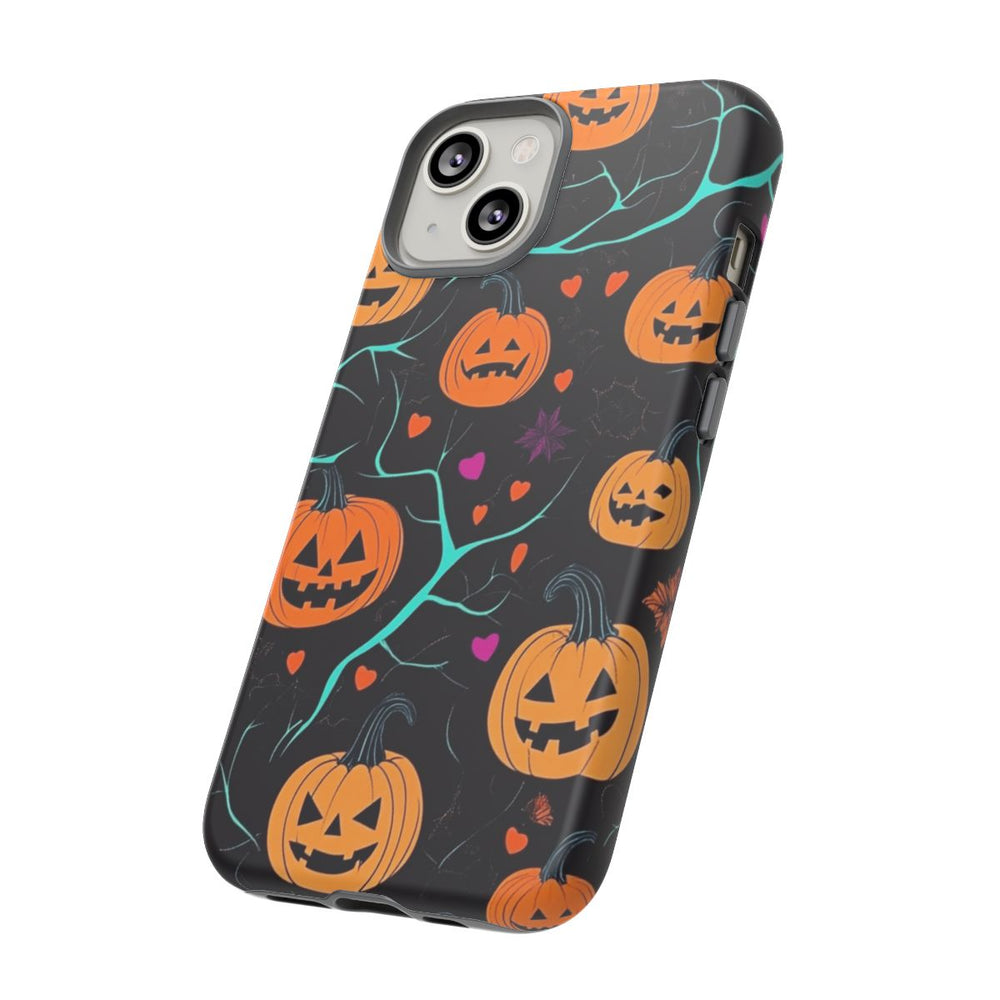 Herfstige Pompoenen en Hartenpatroon