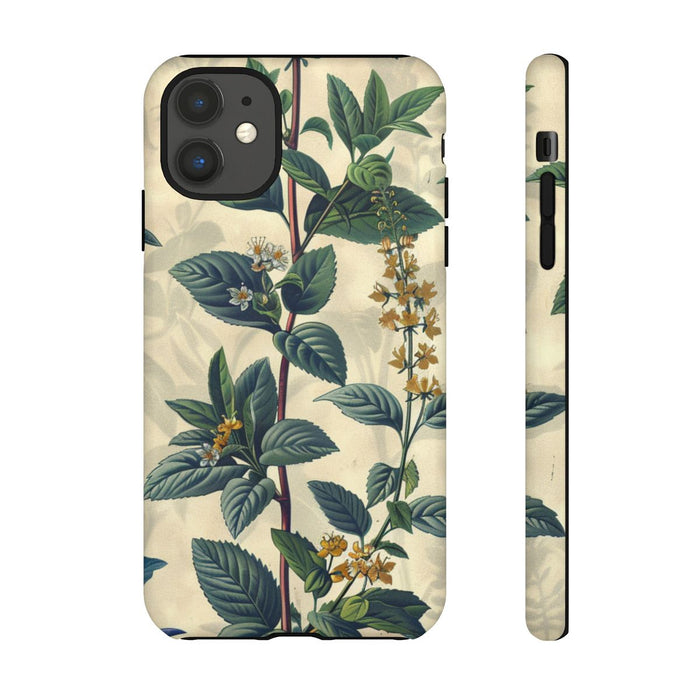 Vintage Botanisch Kruidenpatroon