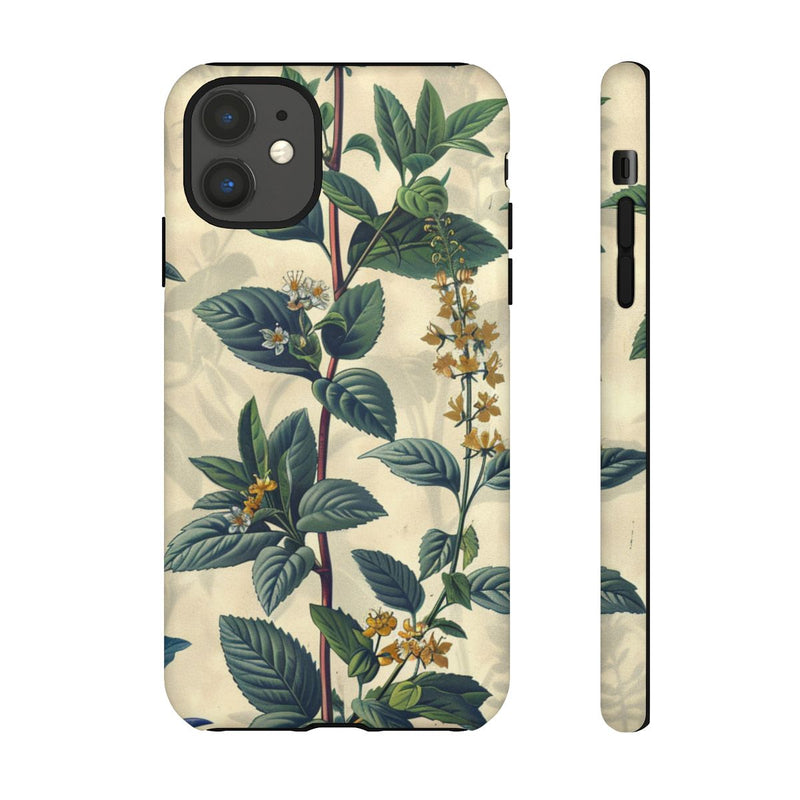 Vintage Botanisch Kruidenpatroon