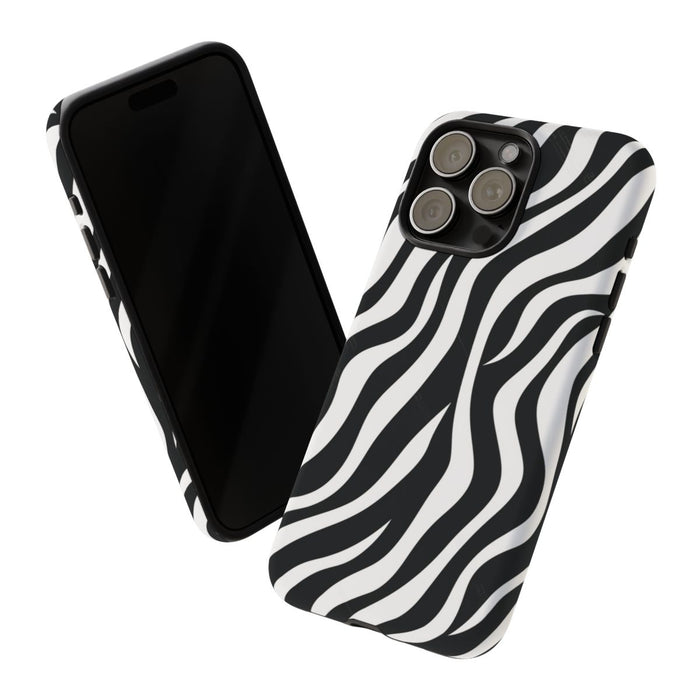 Zwart-Wit Zebra Strepenpatroon