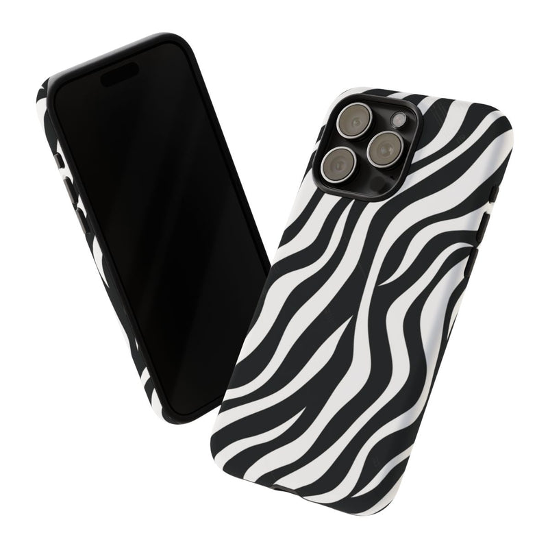 Zwart-Wit Zebra Strepenpatroon