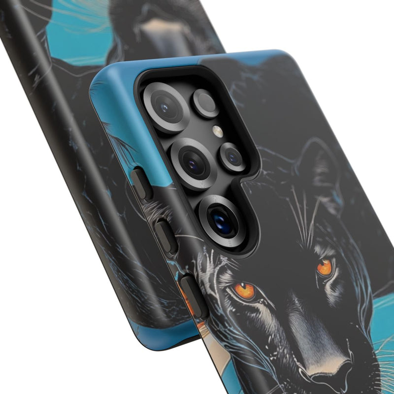 Zwarte Panter bij Zwembad