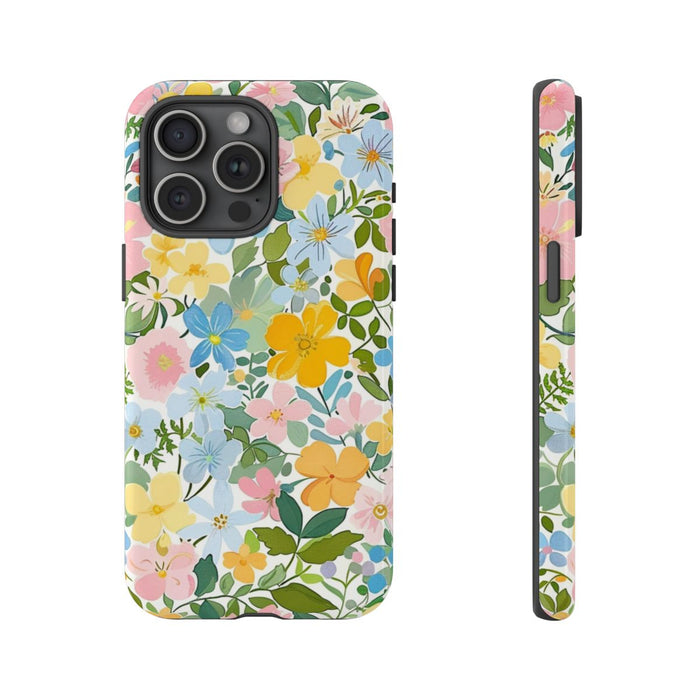 Vrolijk Pastel Bloemenpatroon