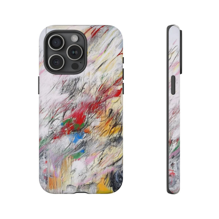 Abstracte Veelkleurige Verfstreken