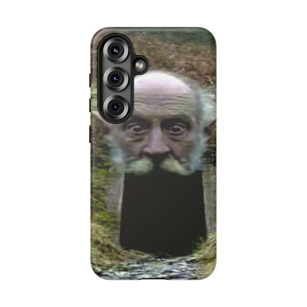 Surrealistische Reuzenhoofd-Toegang in de Natuur