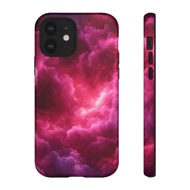 Roze en Bourgondische Nevelwolken