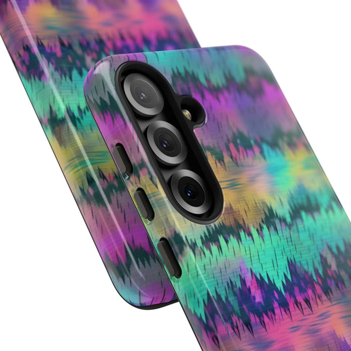 Kleurrijk Glitch Patroon Abstract Design