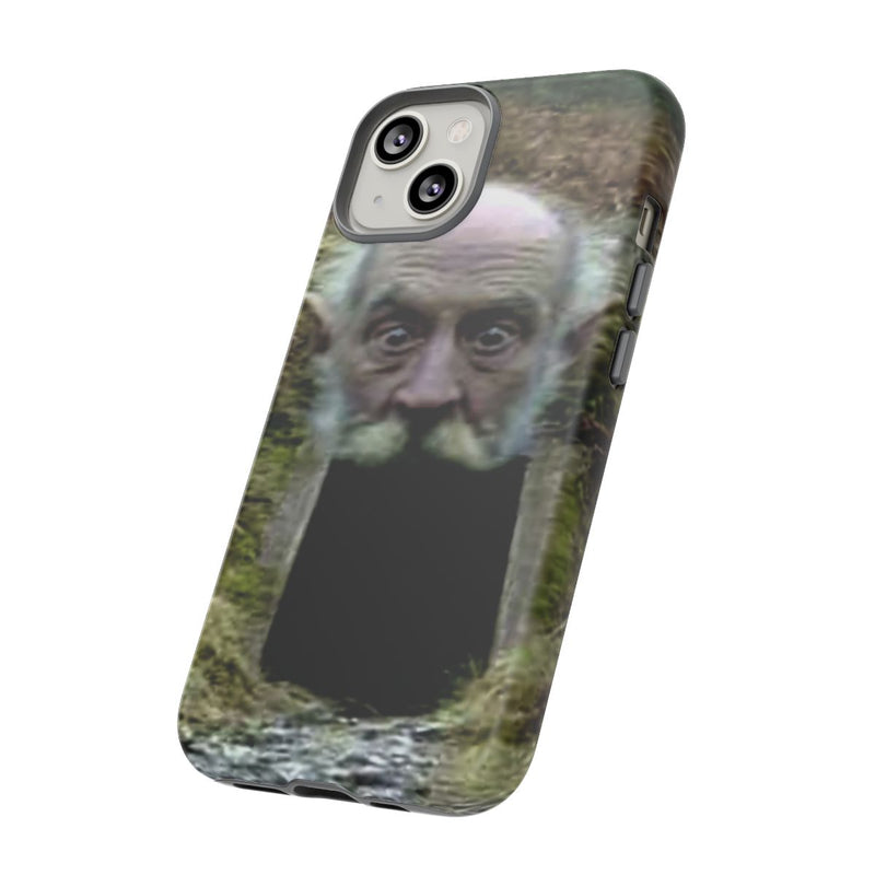 Surrealistische Reuzenhoofd-Toegang in de Natuur