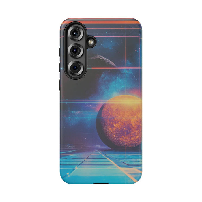 Futuristische Ruimtekunst met Planeten