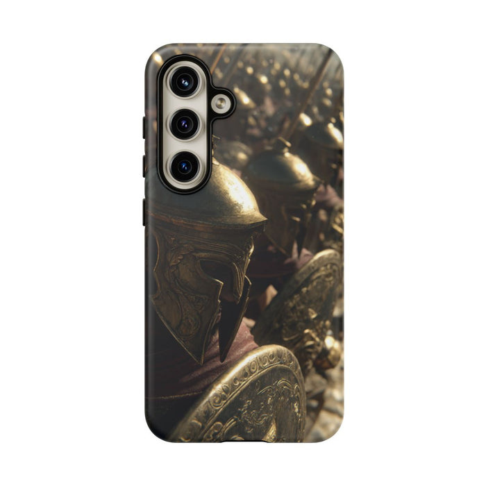 Spartaanse Falanx in Mat Design