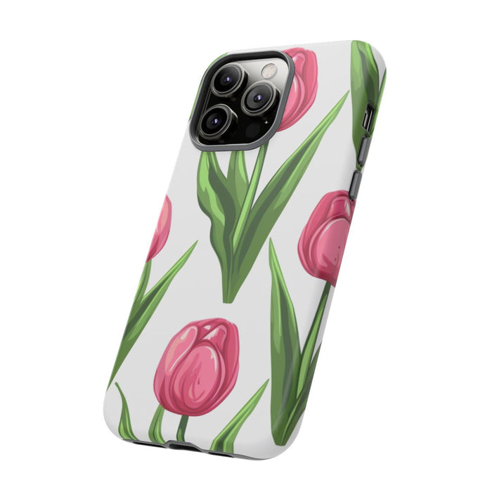 Roze Tulp Bloemenpatroon