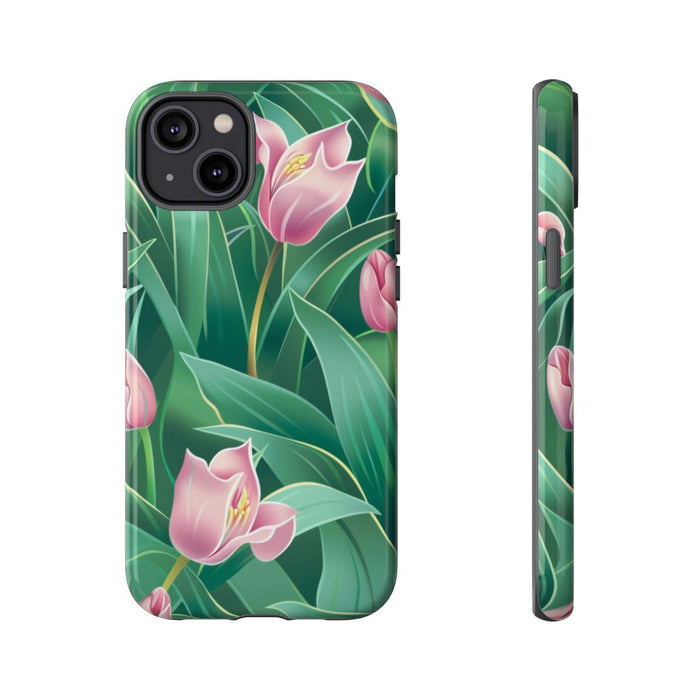 Roze Tulp Bloemenpatroon