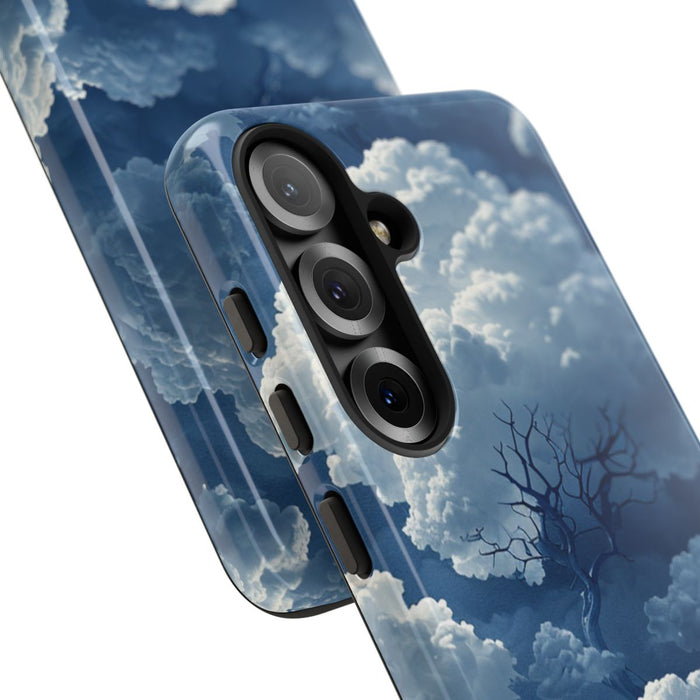 3D Wolken en Boompatroon