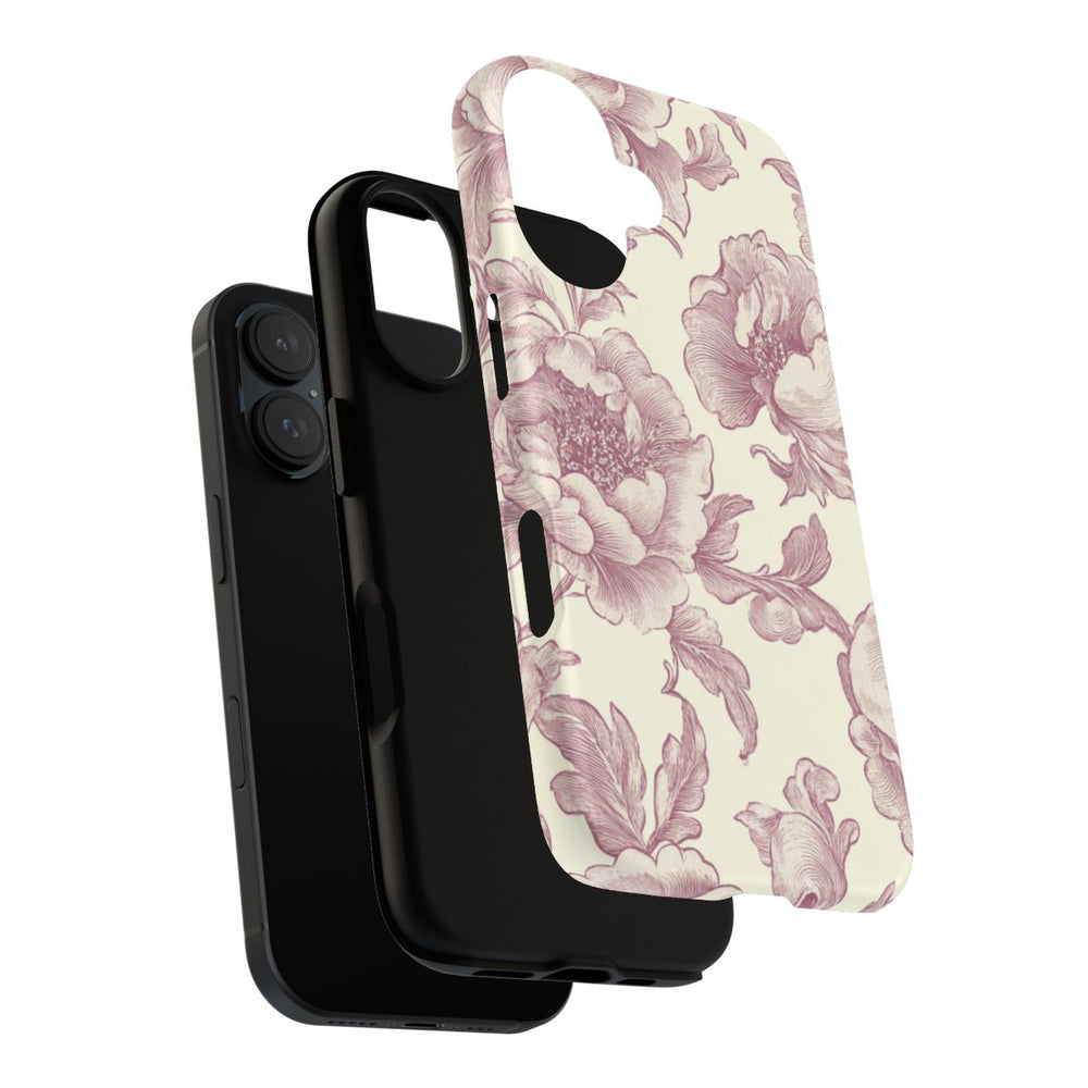 Elegante Victoriaanse Bloemenprint