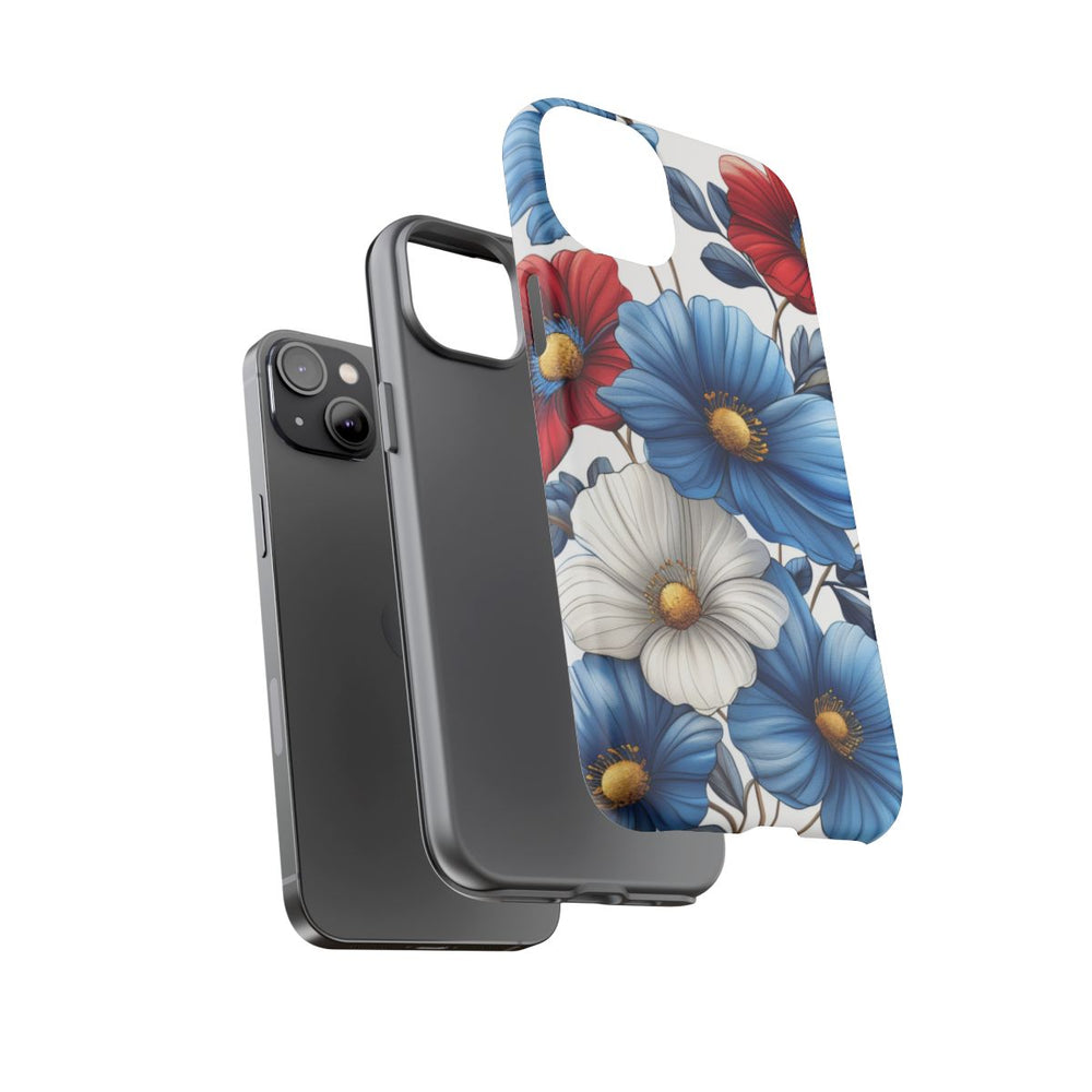Bloemenpatroon in Mat Design