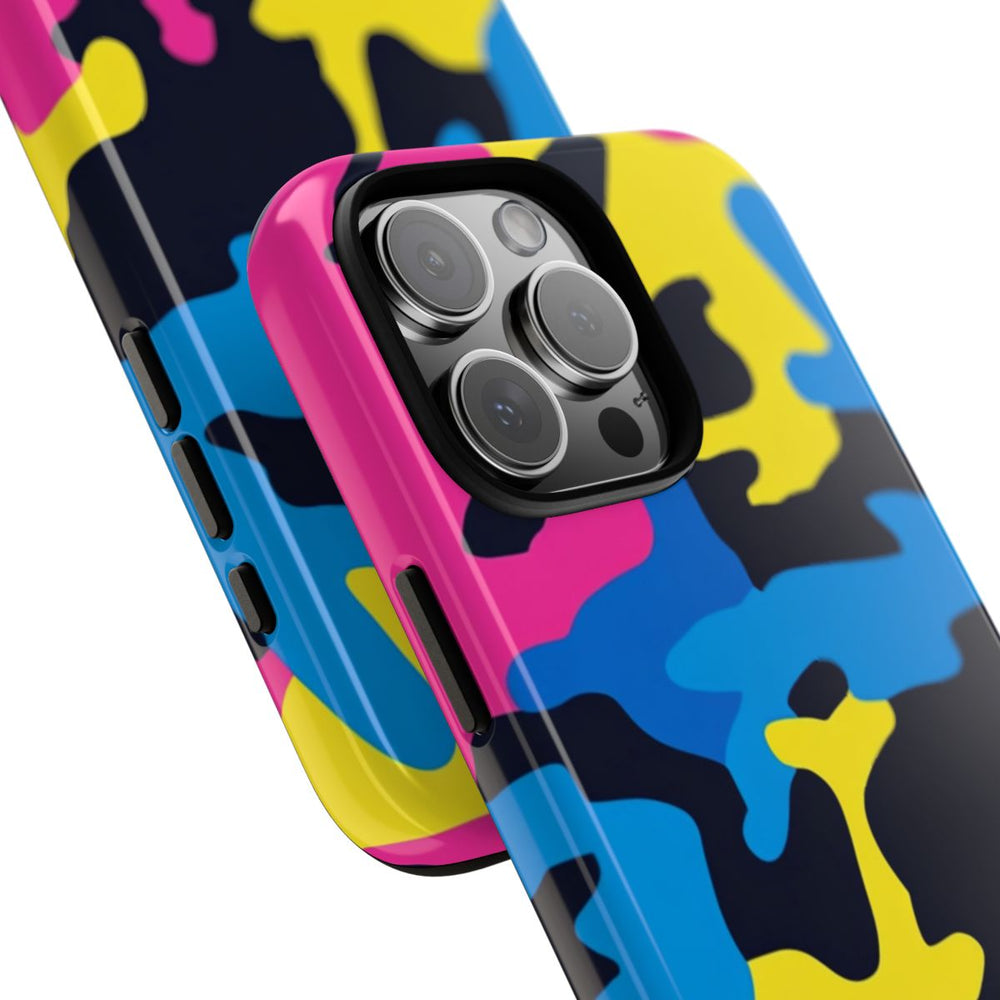Neon Kleurrijk Camouflagepatroon