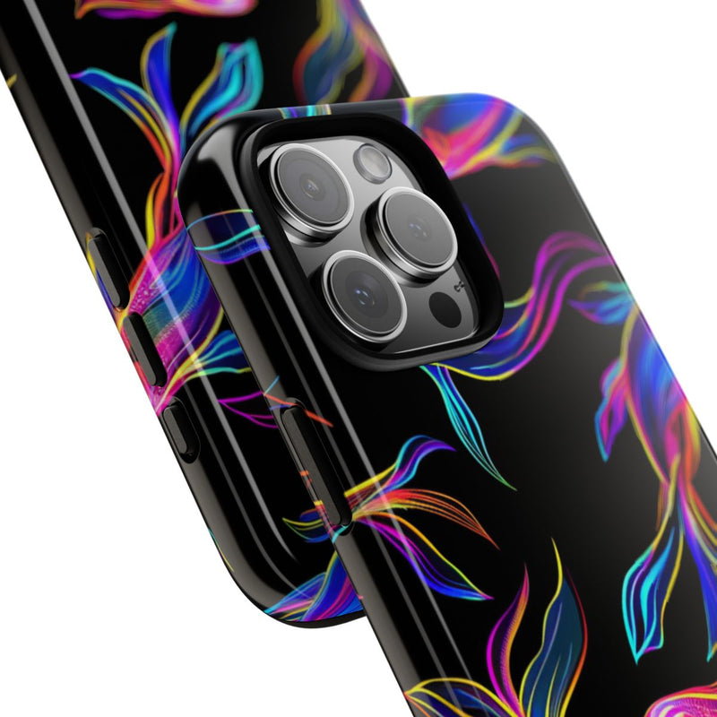 Neonkleurige Vissenpatroon