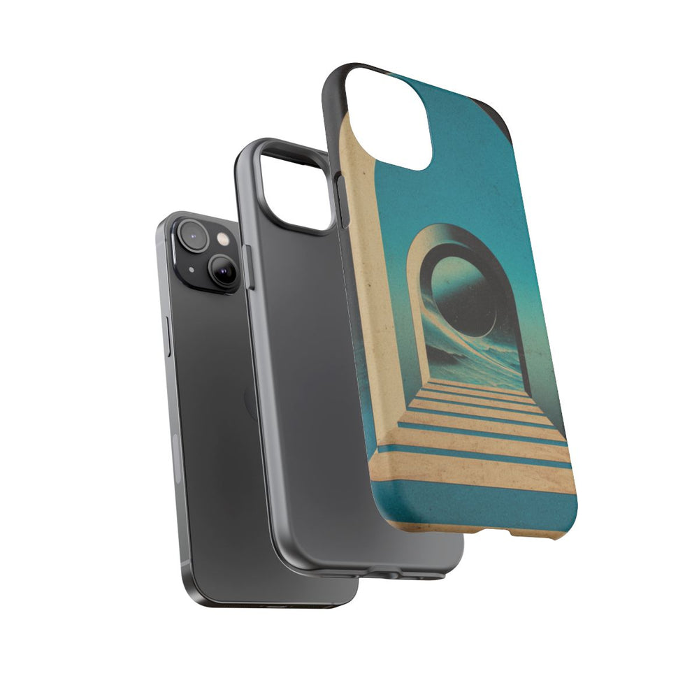 Sfeervolle Surrealistische Poort met Bol