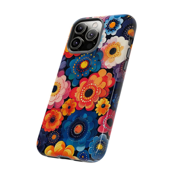 Levendig Abstract Bloemenpatroon