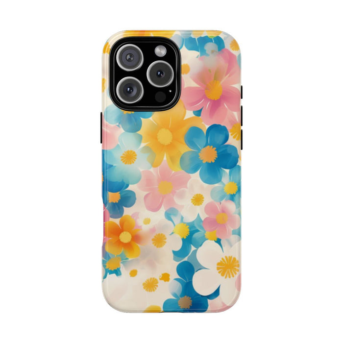 Vrolijk Pastel Bloemenpatroon