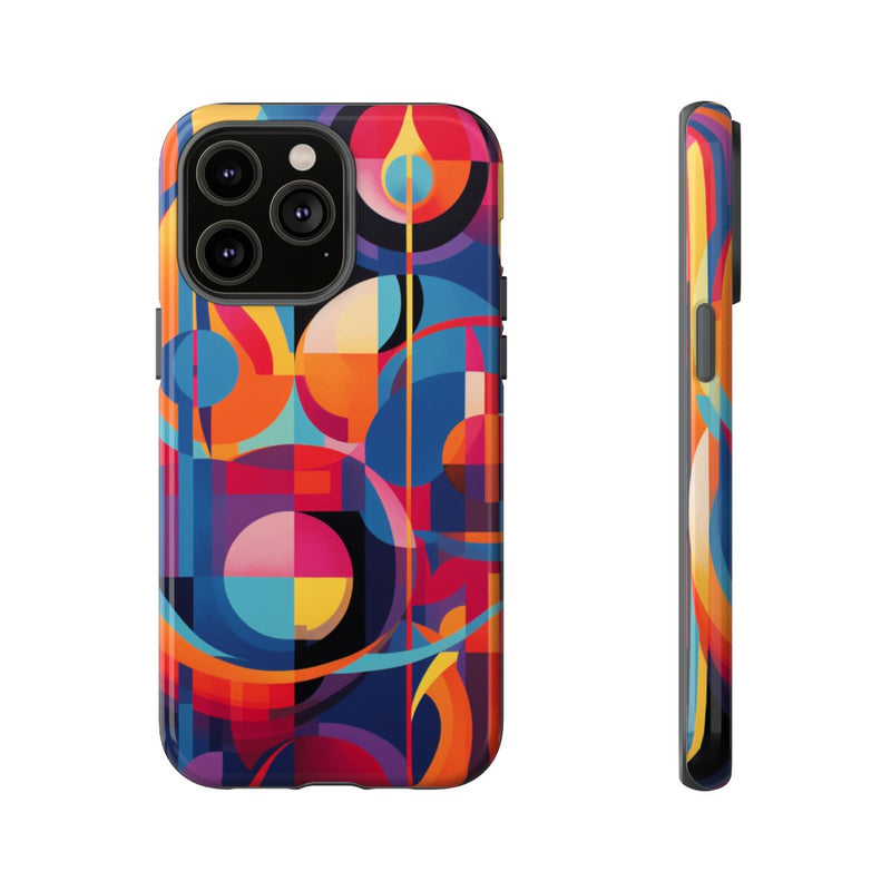 Vrolijke Geometrische Abstracte Kunst