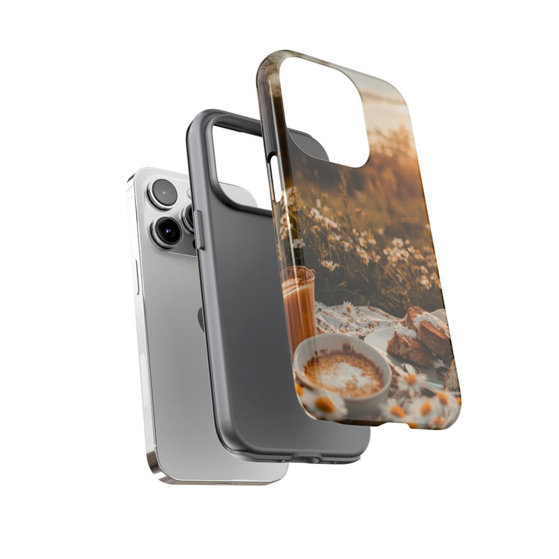 Zonnig Madeliefjesveld Ontbijtscène