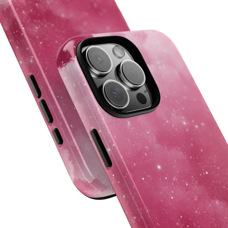 Roze Glitterwolkenpatroon
